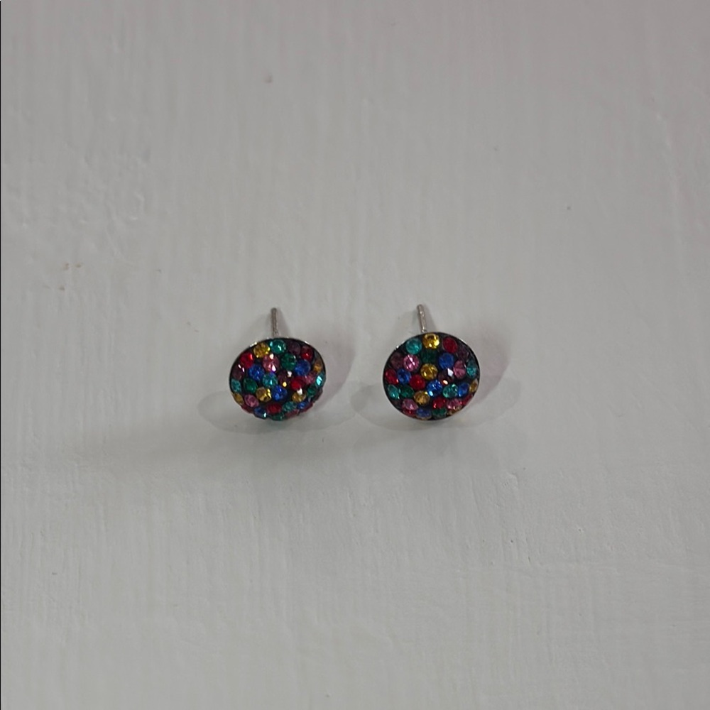 Multicolor Earrings And Ring Set - image 4
